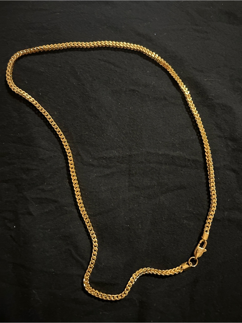 Gold-Tone Rope Chain - Picture 2 of 3
